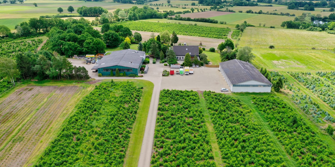 Firmengelände - Baumschule Peter Nötel